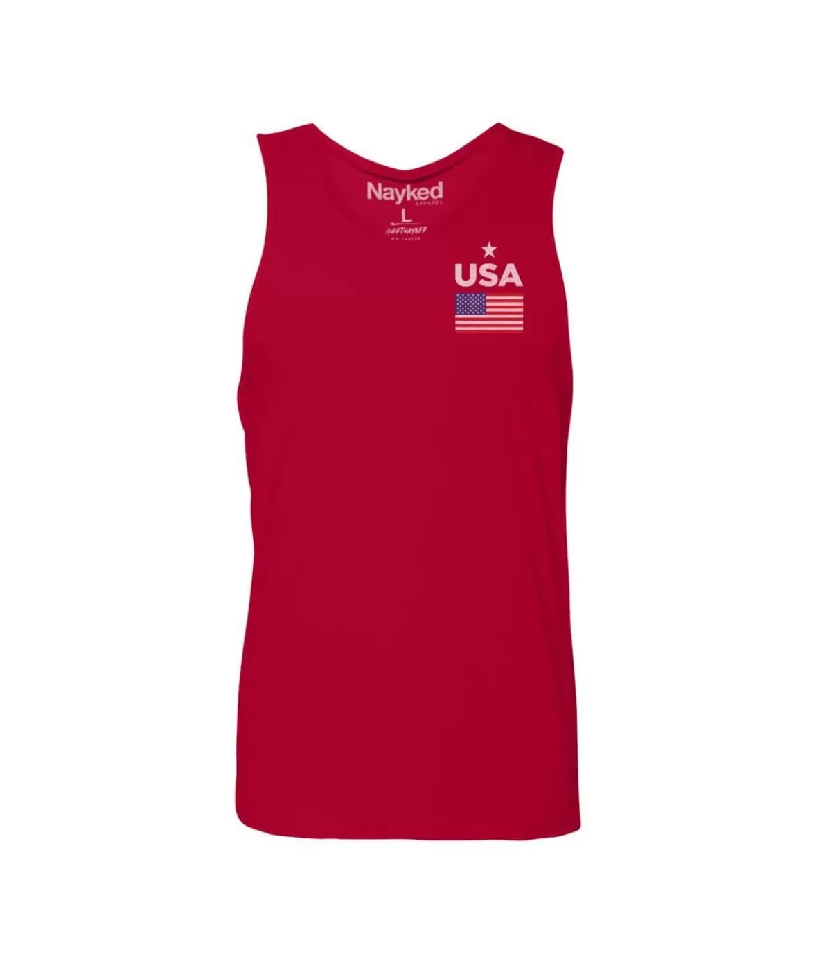 Ridiculously Soft Men'S Big Usa Graphic Tank | Nayked Apparel Best