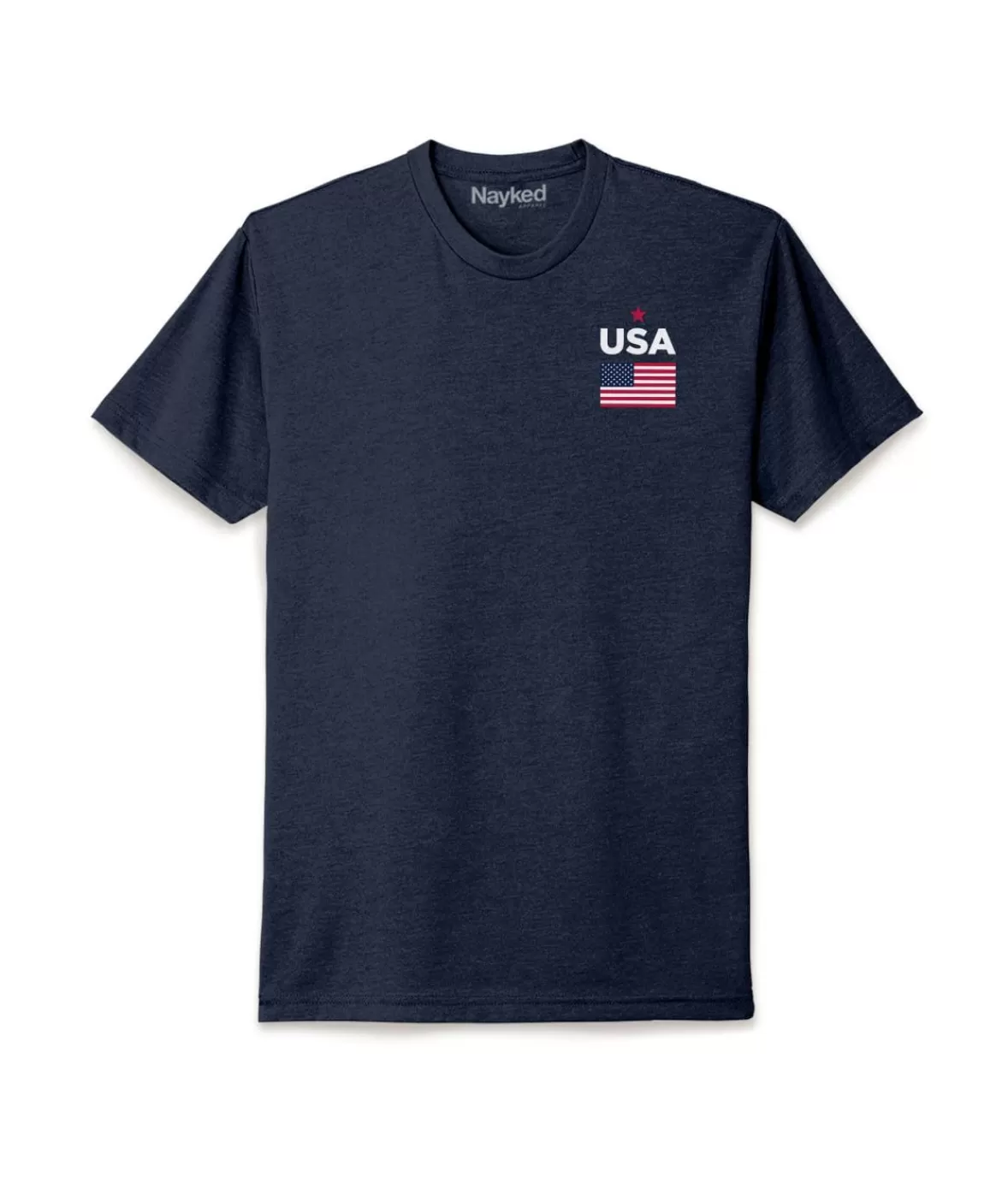 Ridiculously Soft Men'S Usa Flag Graphic T-Shirt | Nayked Apparel Store