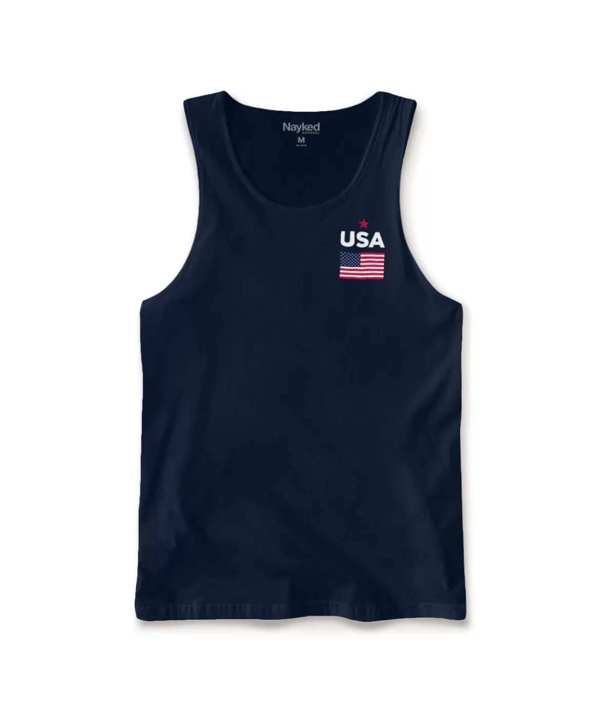 Ridiculously Soft Men'S Usa Graphic Tank | Nayked Apparel Discount