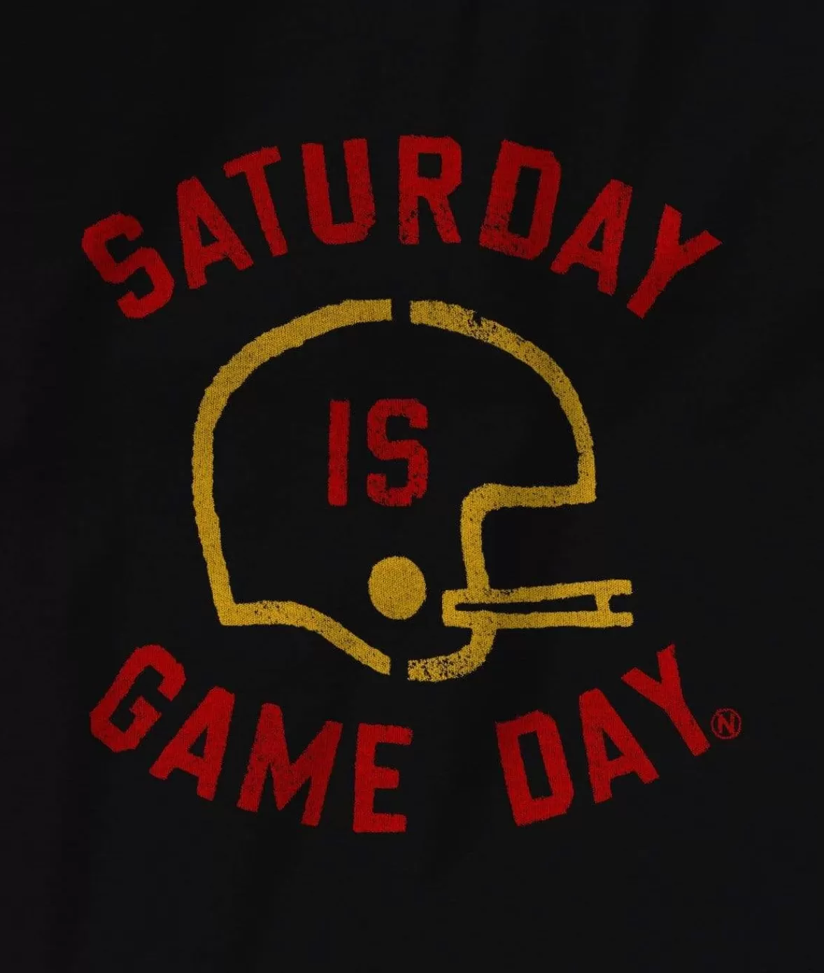 Ridiculously Soft Saturday Is Game Day Graphic Long Sleeve Crew Neck T-Shirt | Nayked Apparel Flash Sale