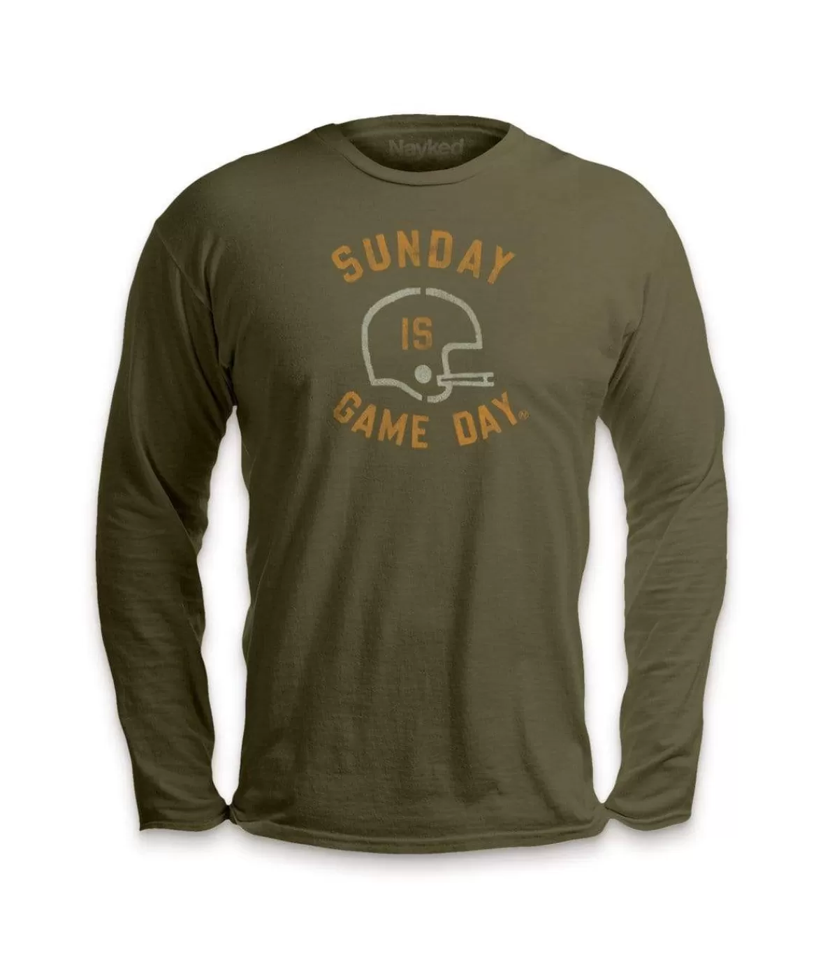 Ridiculously Soft Saturday Is Game Day Graphic Long Sleeve Crew Neck T-Shirt | Nayked Apparel Flash Sale