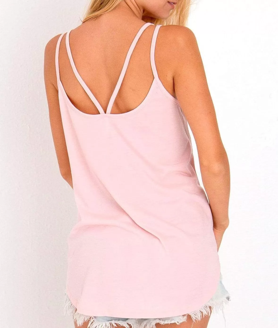 Ridiculously Soft Vintage Wash Strappy Tank | Nayked Apparel Cheap