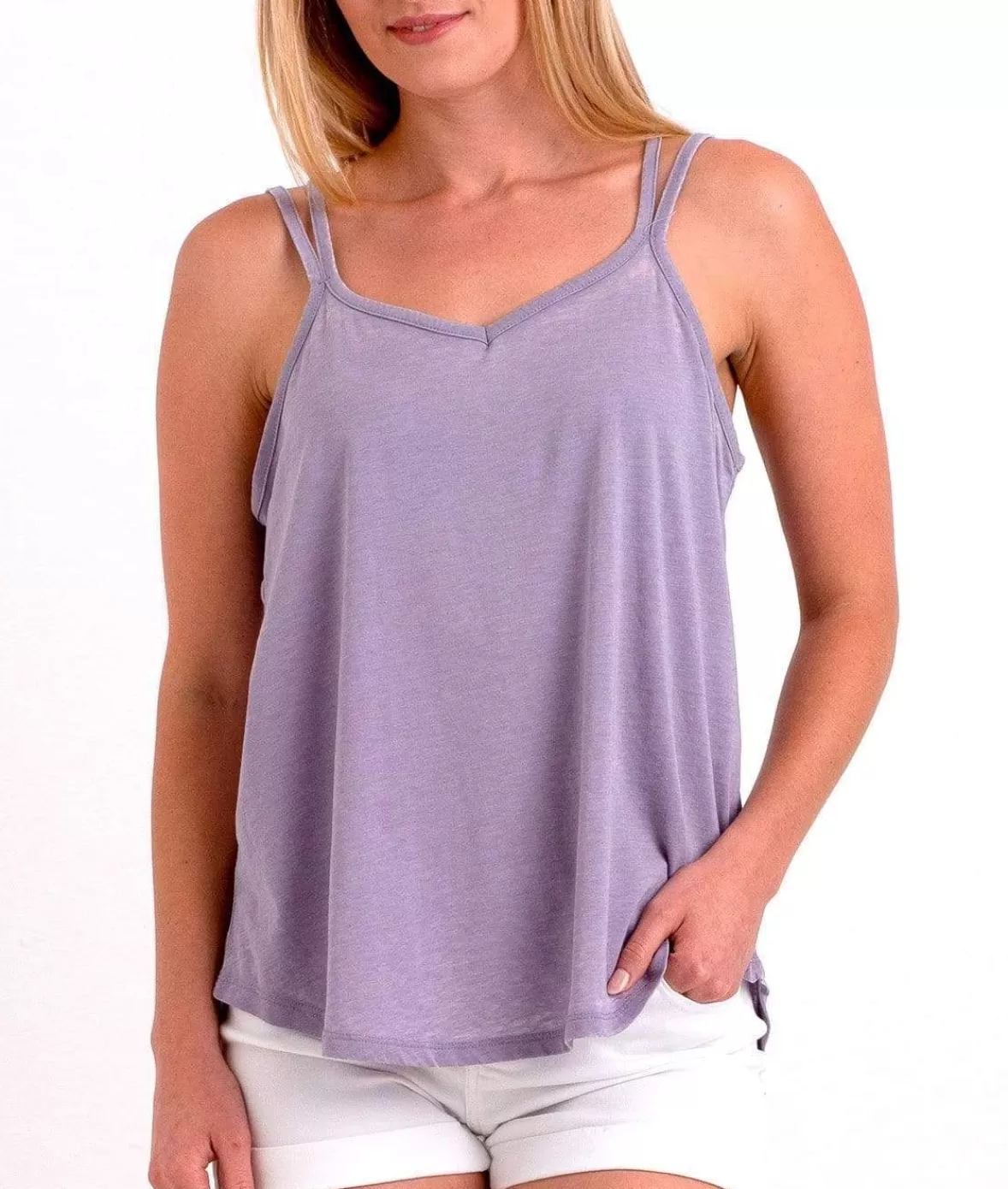 Ridiculously Soft Vintage Wash Strappy Tank | Nayked Apparel Cheap