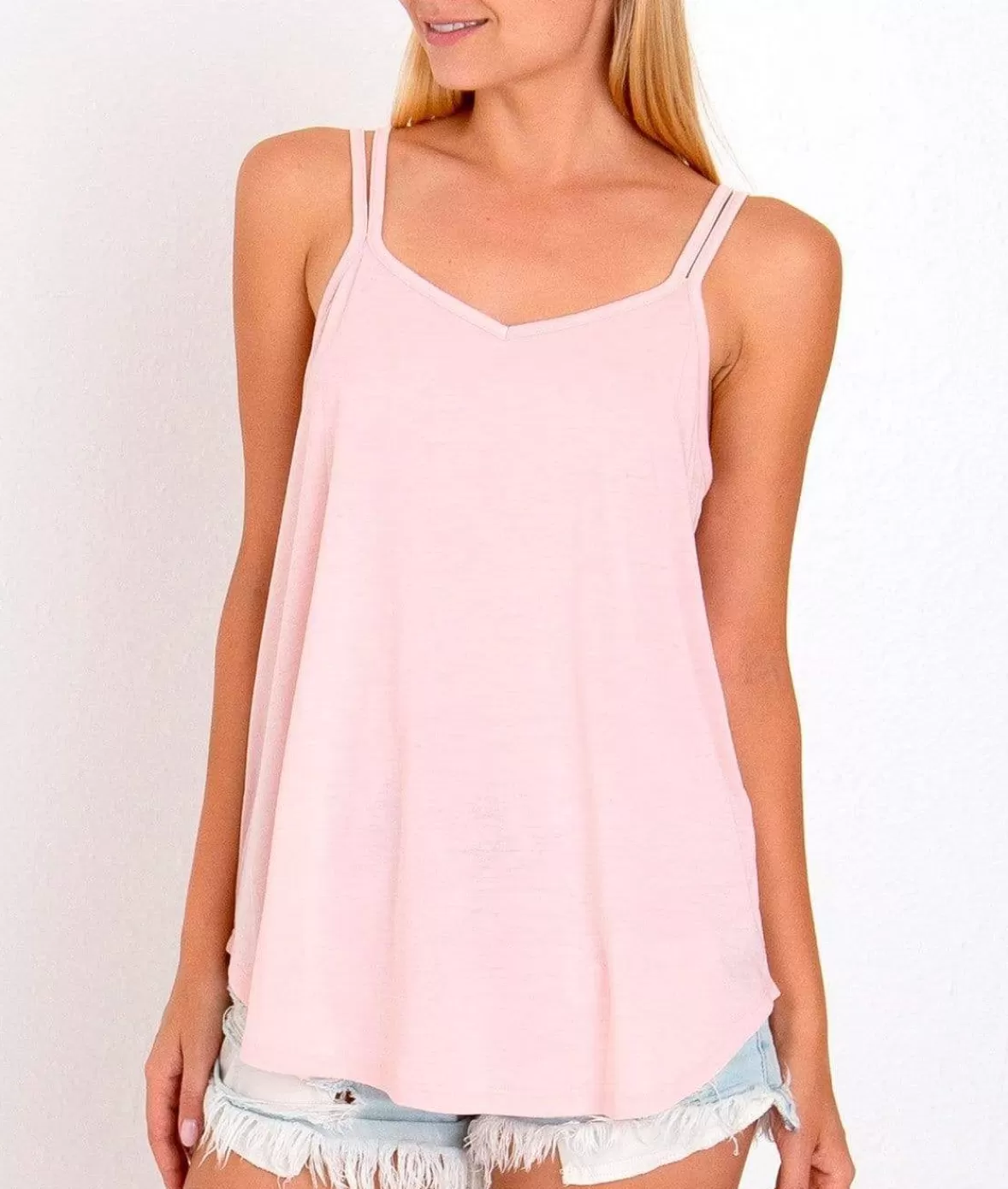 Ridiculously Soft Vintage Wash Strappy Tank | Nayked Apparel Cheap