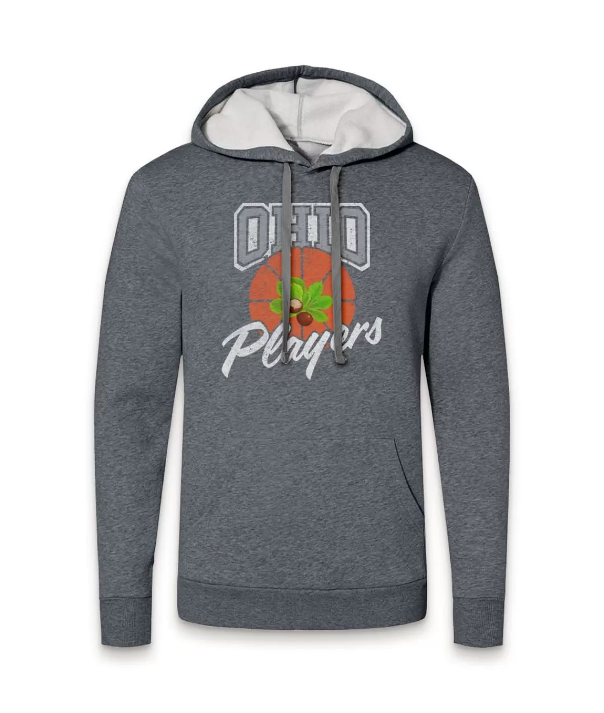 Soft Eco Friendly Graphic Hoodie | Ohio Players (Buckeye Leaf) | Nayked Apparel Best