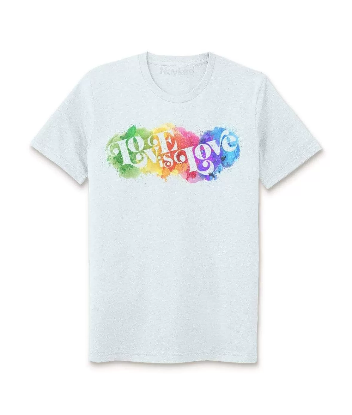Unisex Ridiculously Soft Lightweight Sueded Graphic T-Shirt | Love Is Love | Nayked Apparel Shop