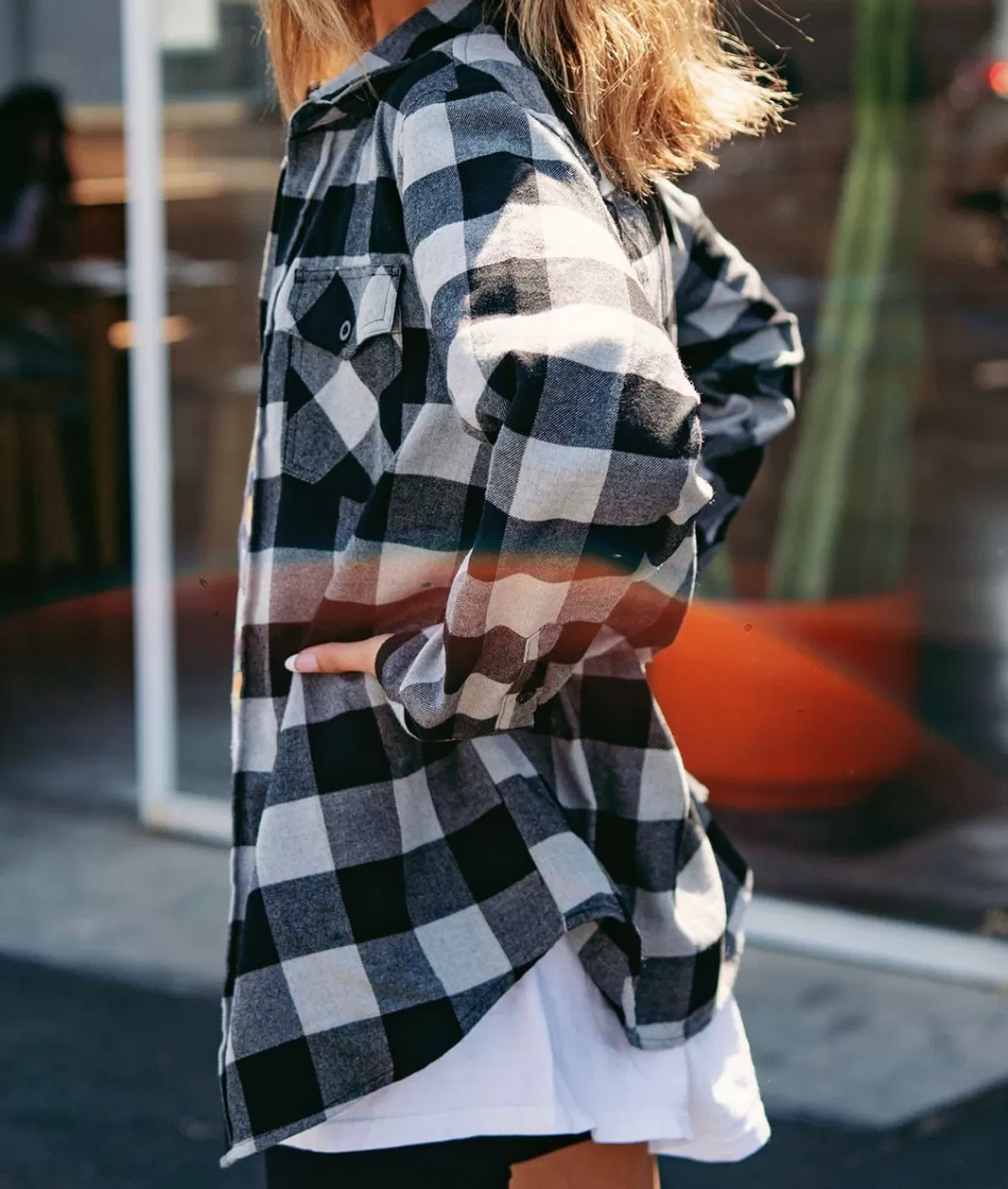 Women'S Boyfriend Classic Flannel Shirt | Nayked Apparel Fashion