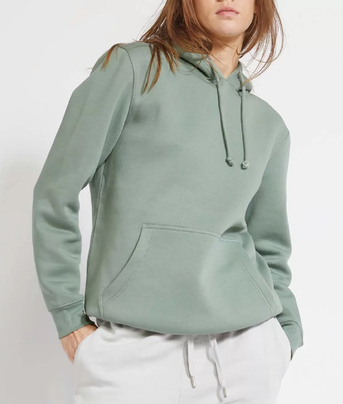 Women'S Midweight Oversized Premium Pullover Sweatshirt Hoodie | Nayked Apparel Outlet