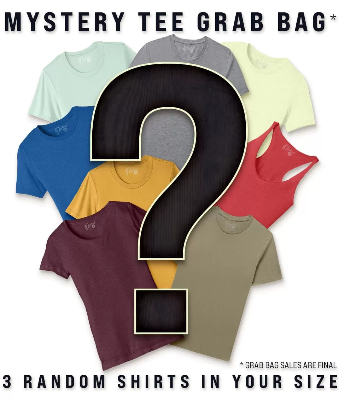 Women'S Mystery Tee Grab Bag | Nayked Apparel Cheap