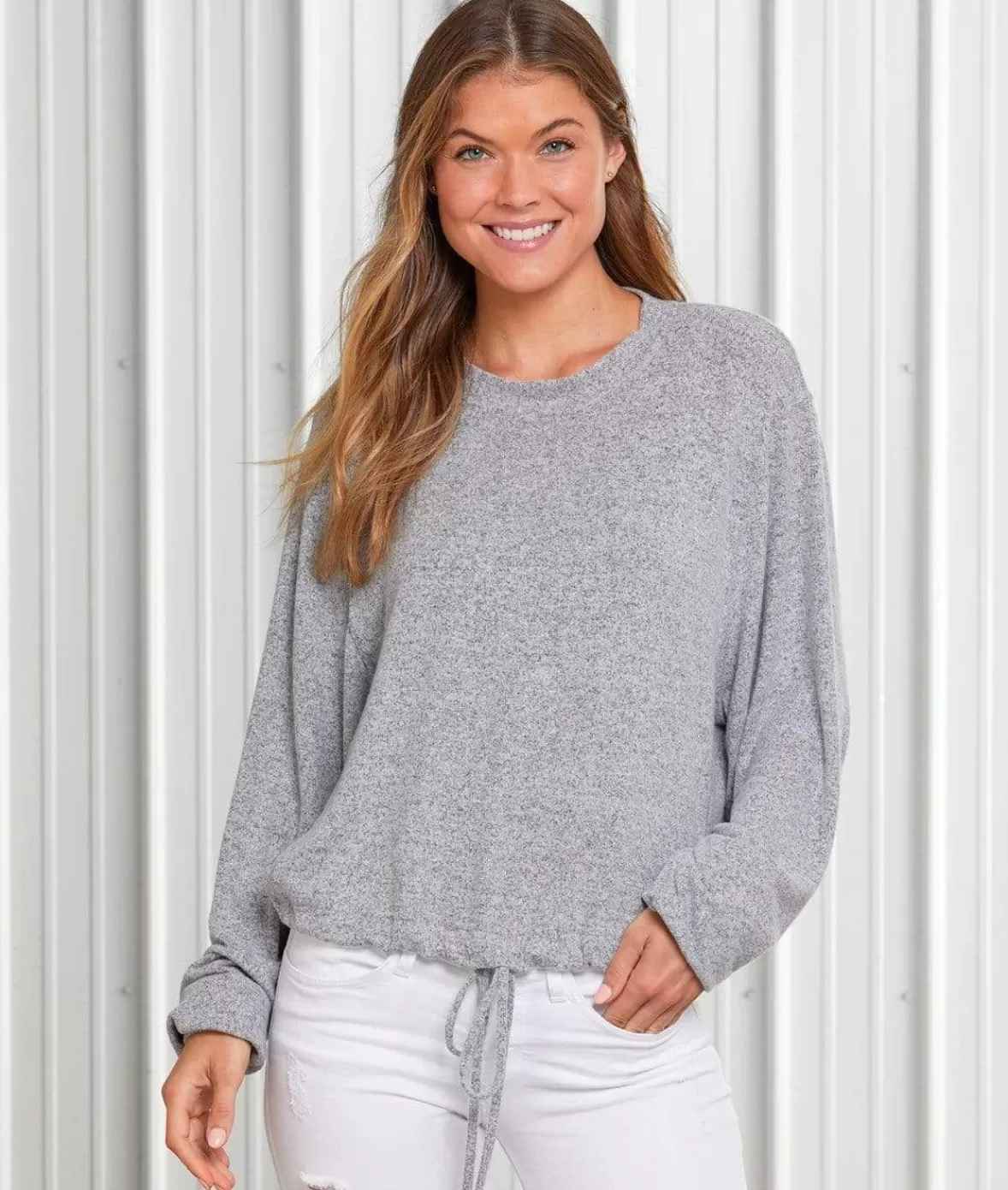 Women'S Ridiculously Buttery Soft Long Sleeve Drawstring Pullover | Soft Pullover | Nayked Apparel Hot