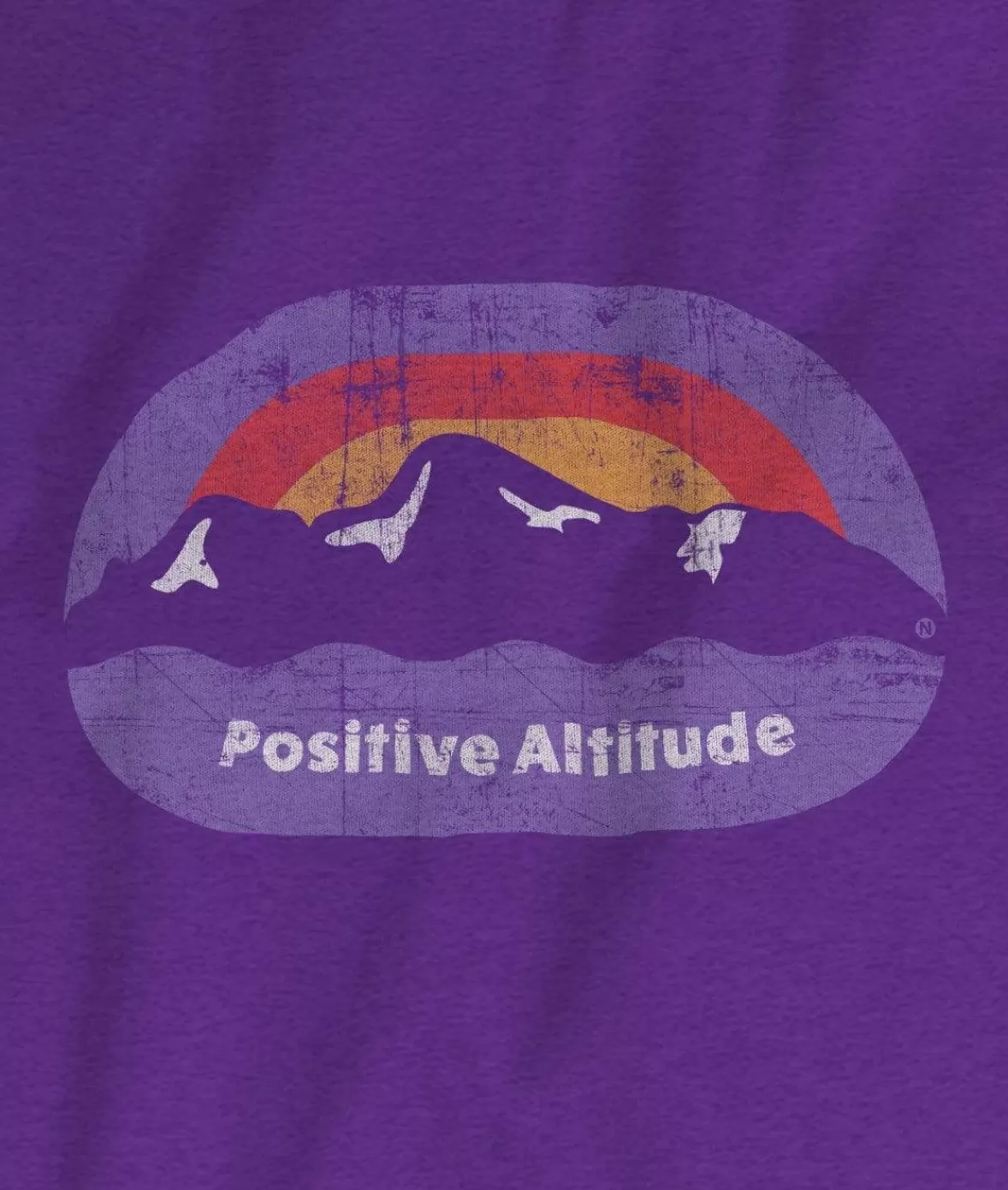 Women'S Ridiculously Soft 100% Cotton Graphic Tee | Positive Altitude | Nayked Apparel Store