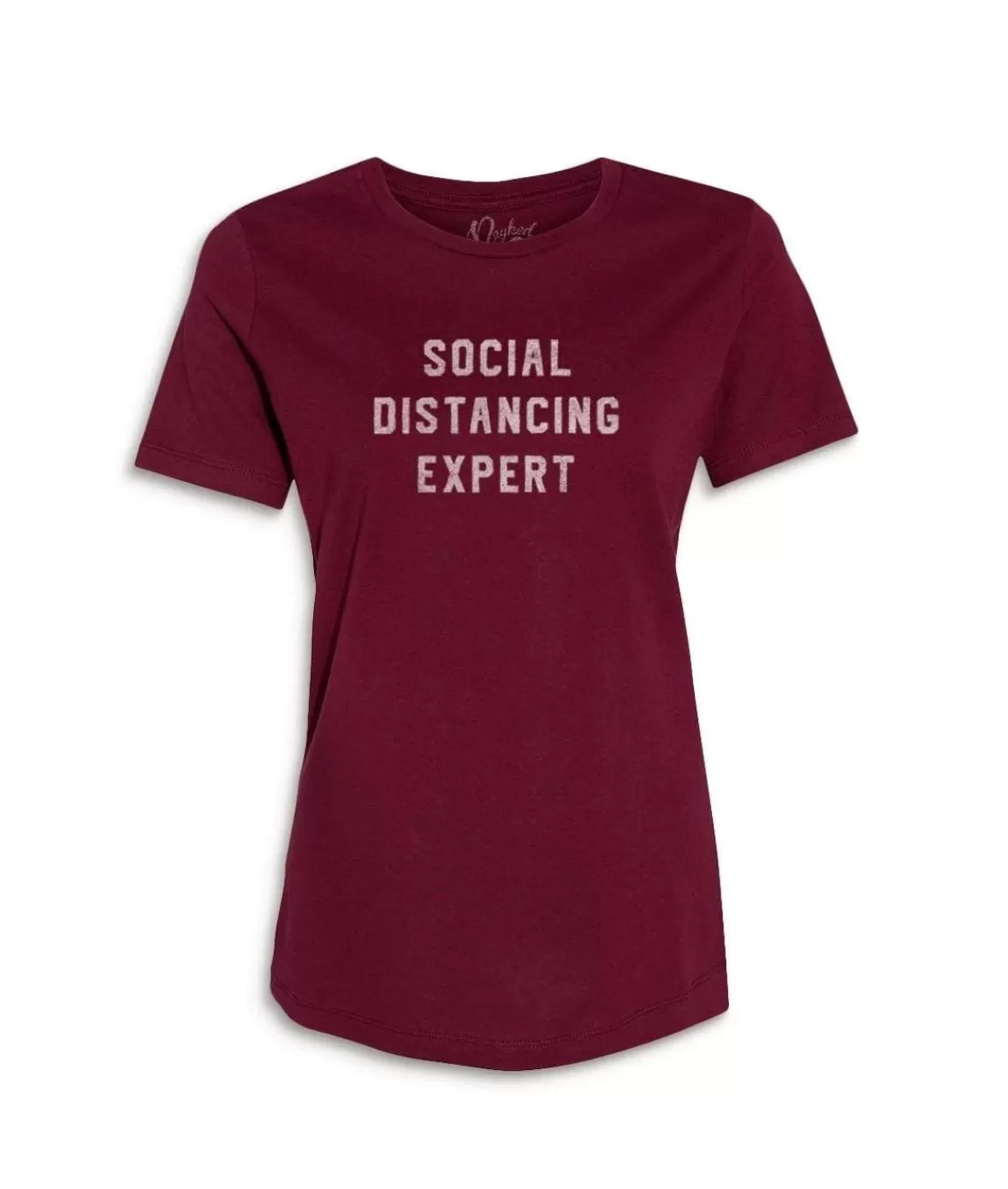 Women'S Ridiculously Soft 100% Cotton Graphic Tee | Social Distancing Expert | Nayked Apparel Outlet