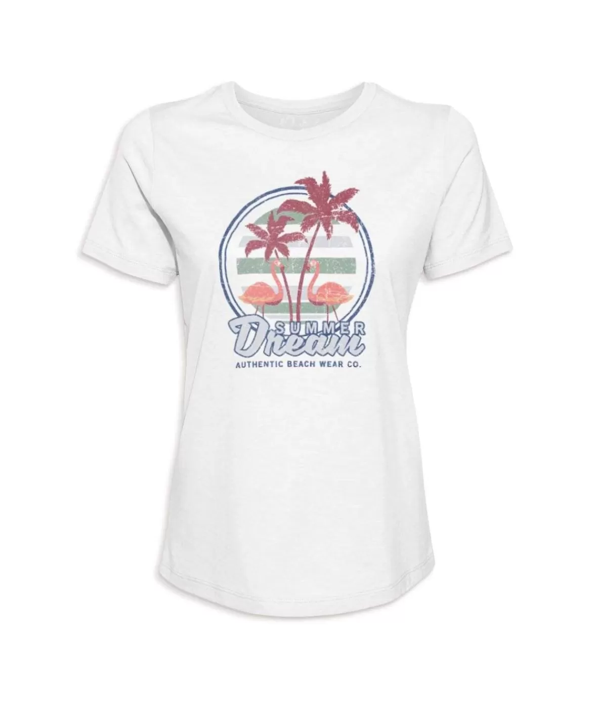 Women'S Ridiculously Soft 100% Cotton Graphic Tee | Summer Dream | Nayked Apparel Store