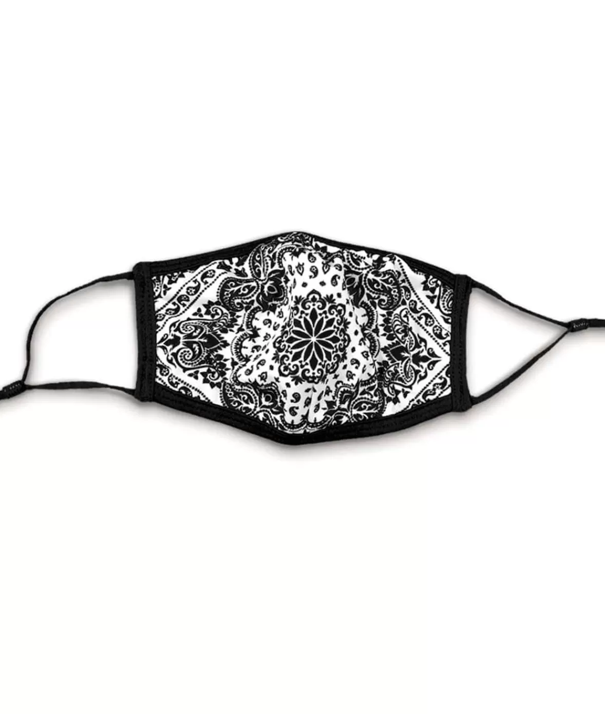 Women'S Ridiculously Soft Bandana Print 2-Layer Face Mask With Adjustable Ear Loops | Nayked Apparel Best