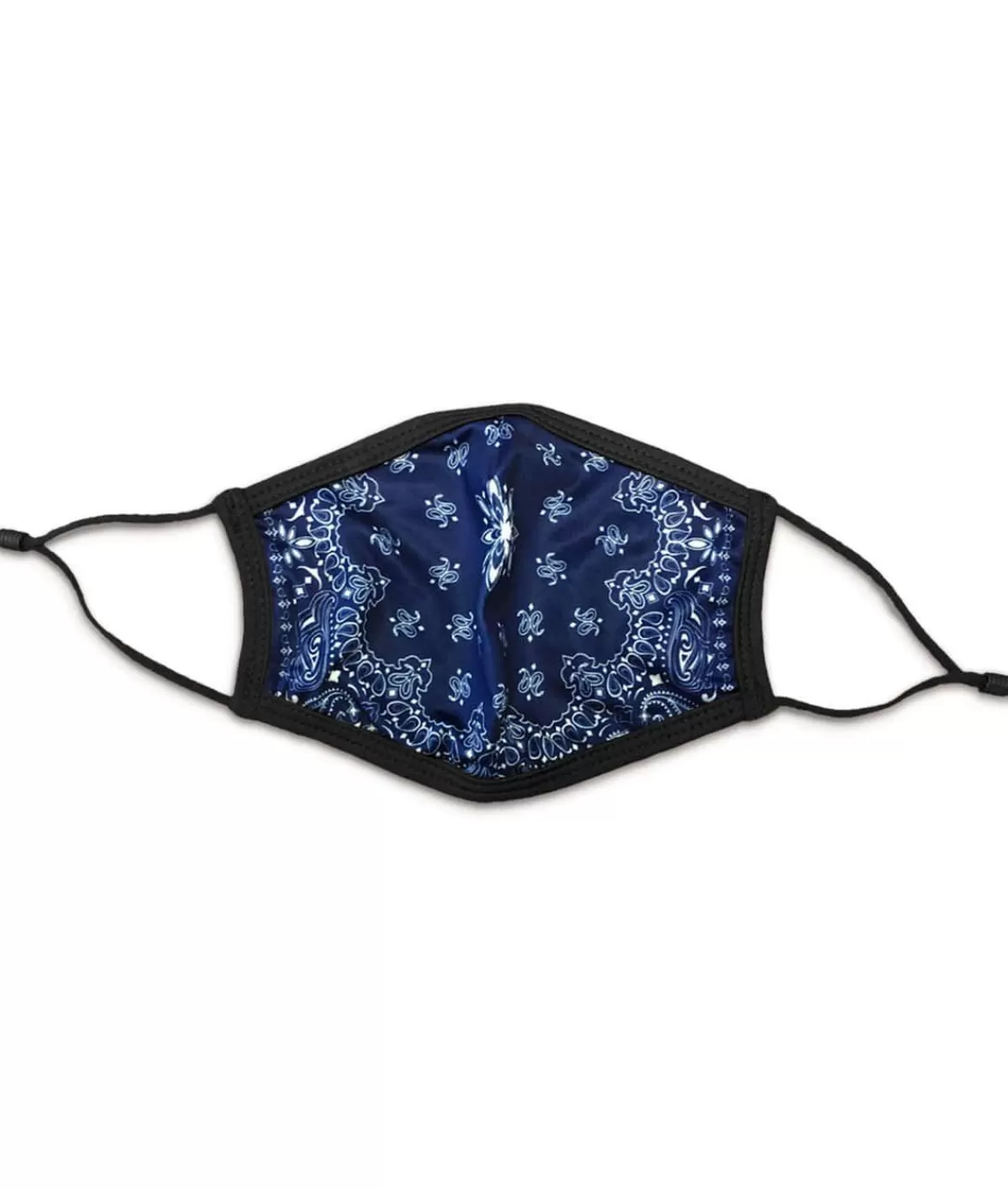 Women'S Ridiculously Soft Bandana Print 2-Layer Face Mask With Adjustable Ear Loops | Nayked Apparel Clearance