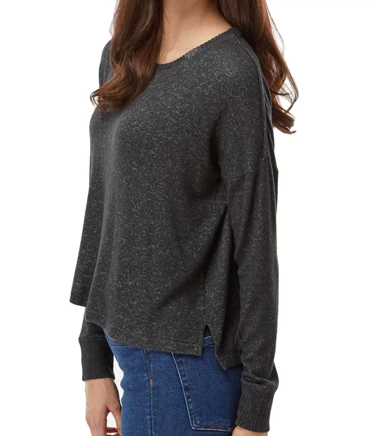 Women'S Ridiculously Soft Cuddle Fleece Boxy Pullover | Nayked Apparel Best Sale