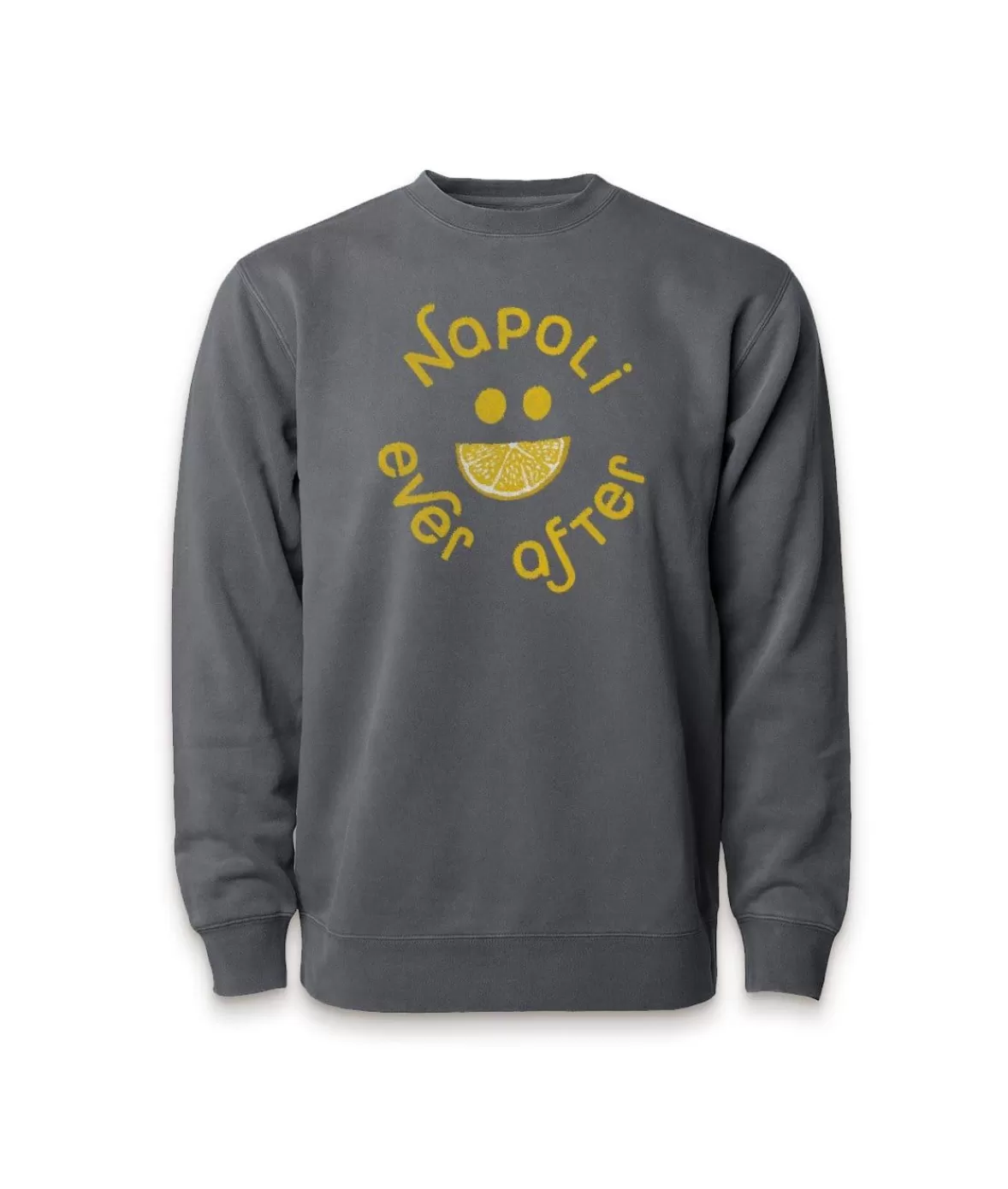 Women'S Ridiculously Soft Fleece Graphic Pullover Sweatshirt | Napoli Ever After | Nayked Apparel Store