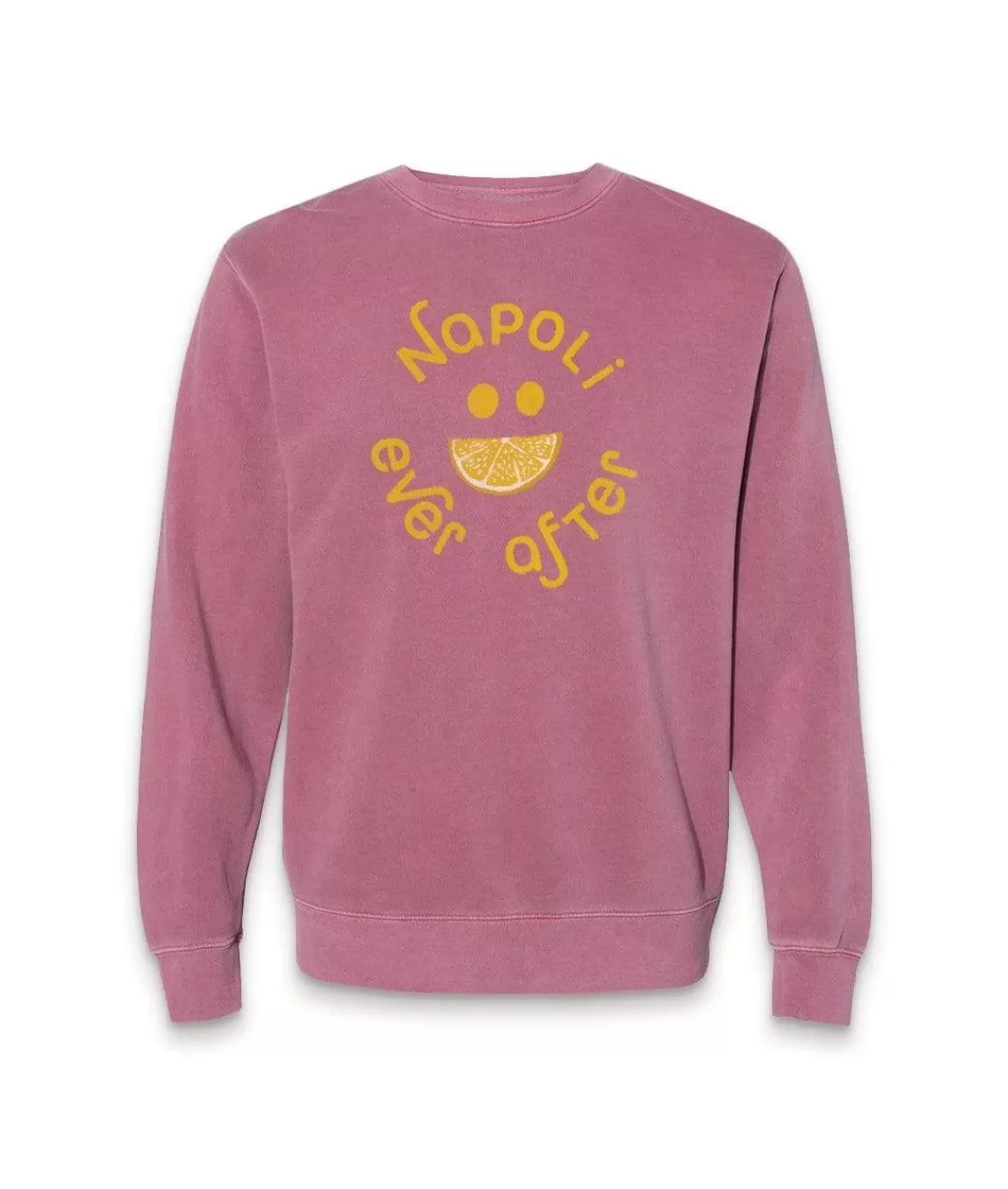Women'S Ridiculously Soft Fleece Graphic Pullover Sweatshirt | Napoli Ever After | Nayked Apparel Store