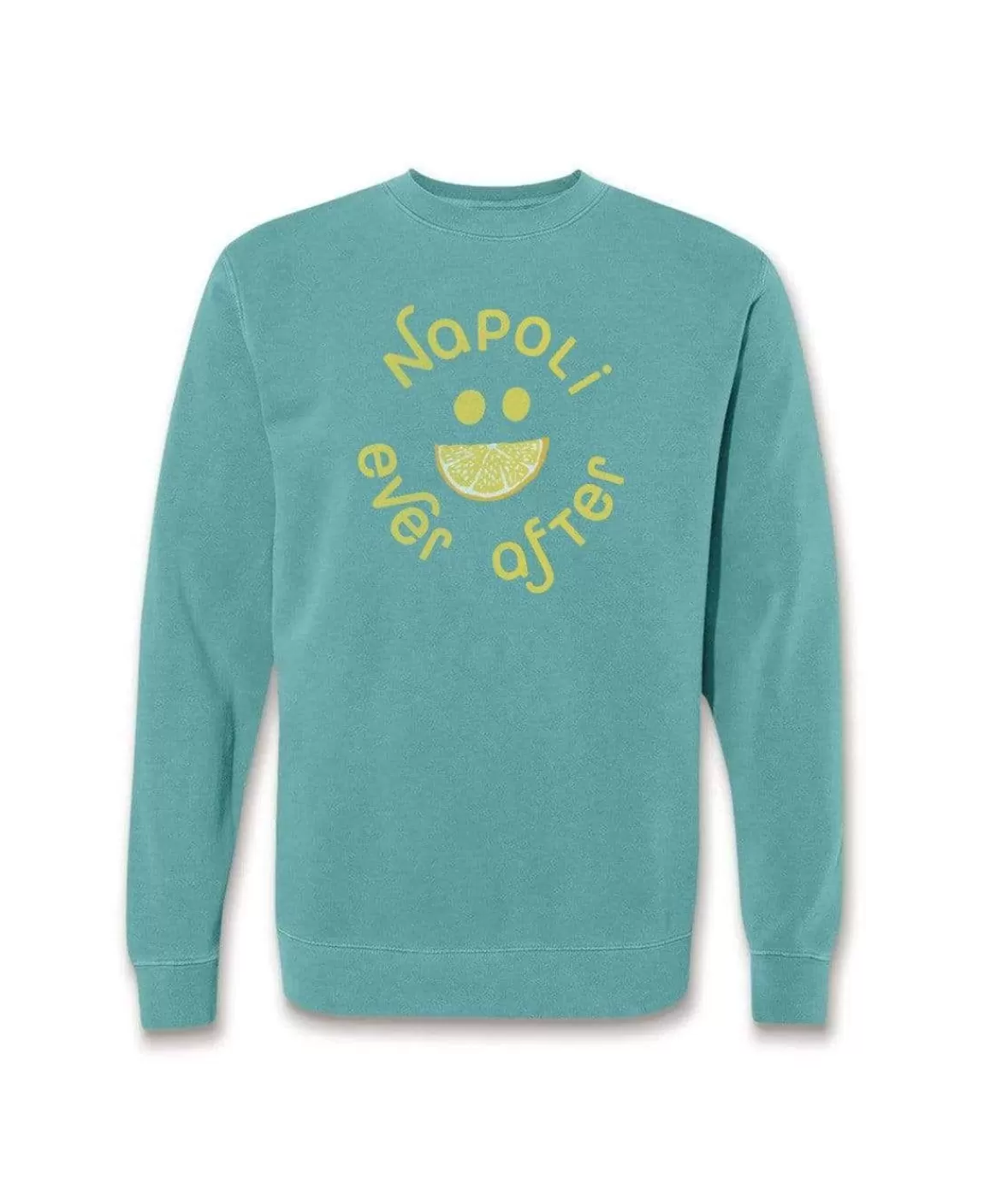 Women'S Ridiculously Soft Fleece Graphic Pullover Sweatshirt | Napoli Ever After | Nayked Apparel Store