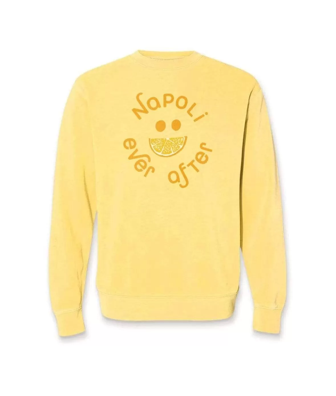 Women'S Ridiculously Soft Fleece Graphic Pullover Sweatshirt | Napoli Ever After | Nayked Apparel Store