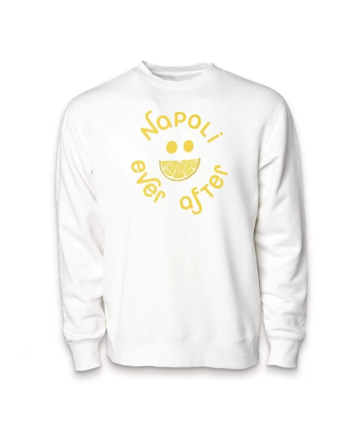 Women'S Ridiculously Soft Fleece Graphic Pullover Sweatshirt | Napoli Ever After | Nayked Apparel Best