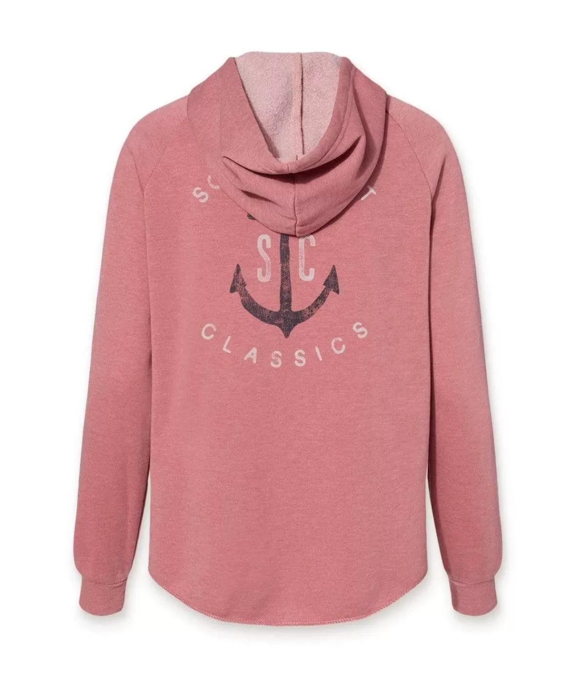 Women'S Ridiculously Soft Graphic California Wave Wash Full Zip Hoodie | Sc Anchor | Nayked Apparel Sale