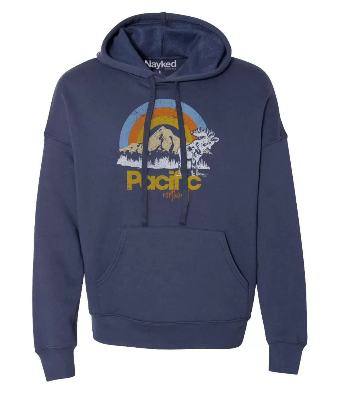 Women'S Ridiculously Soft Graphic Oversized Pullover Sweatshirt | Pacific Northwest | Nayked Apparel Cheap