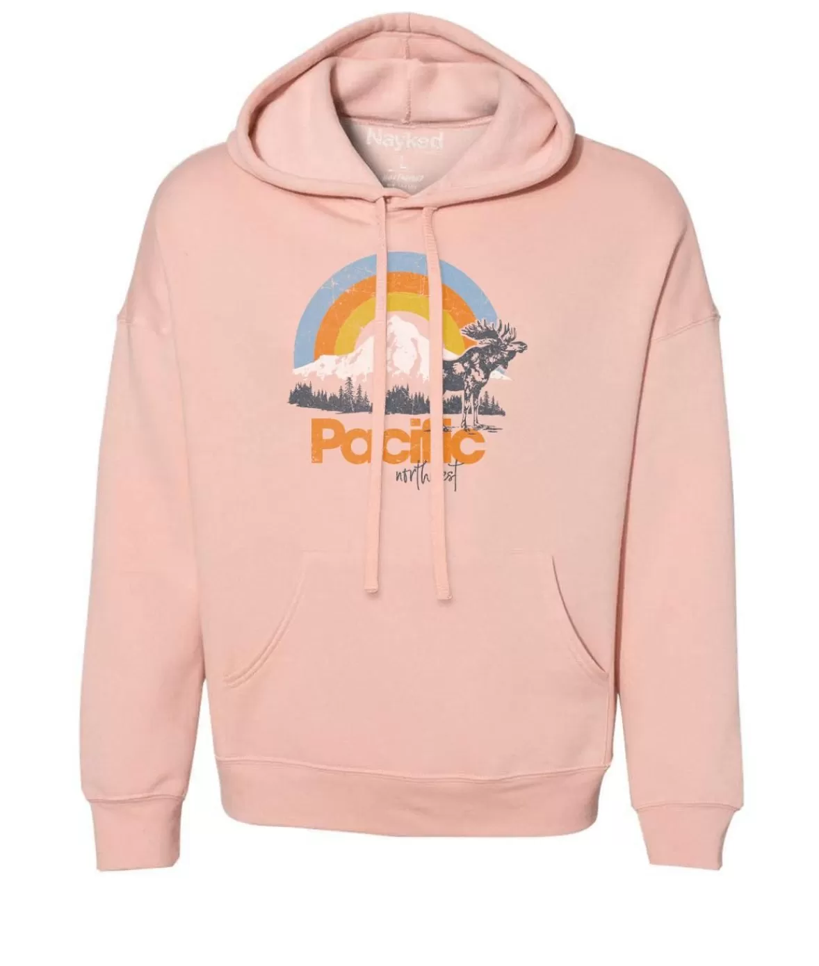 Women'S Ridiculously Soft Graphic Oversized Pullover Sweatshirt | Pacific Northwest | Nayked Apparel Cheap