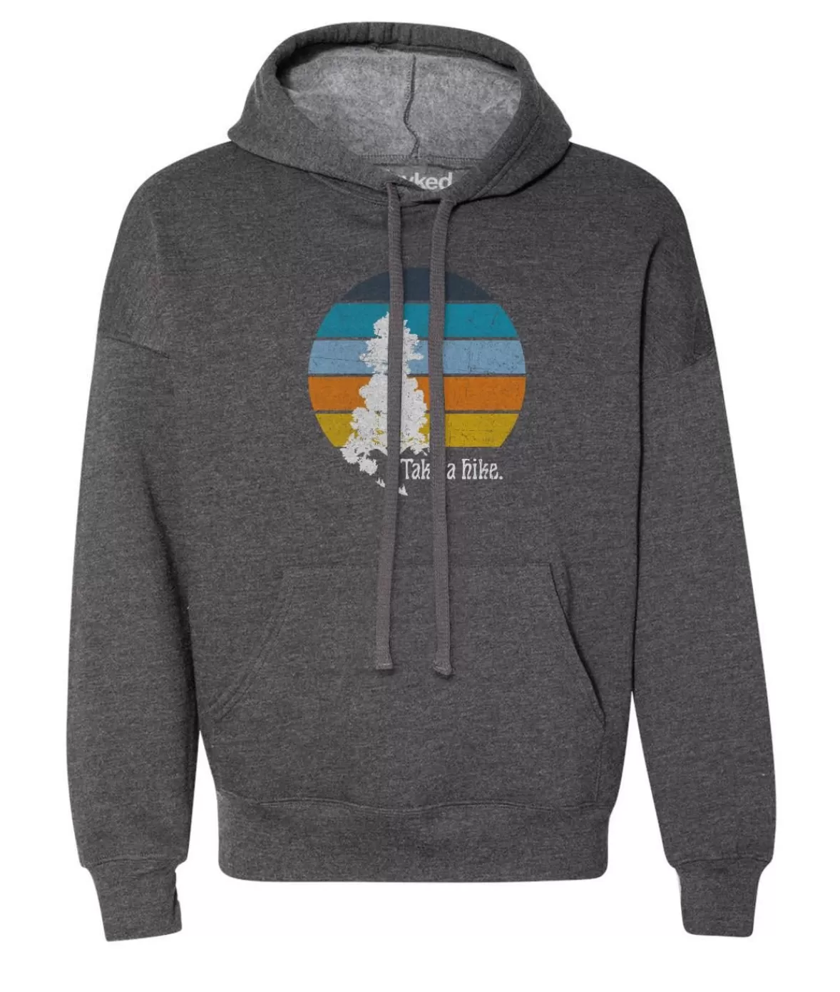 Women'S Ridiculously Soft Graphic Oversized Pullover Sweatshirt | Take A Hike | Nayked Apparel Sale