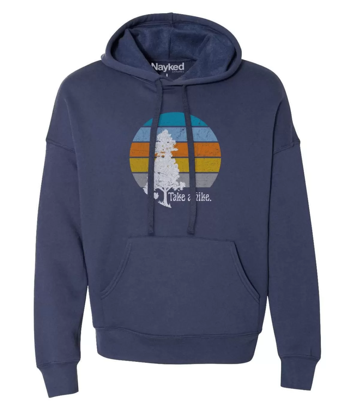 Women'S Ridiculously Soft Graphic Oversized Pullover Sweatshirt | Take A Hike | Nayked Apparel Sale