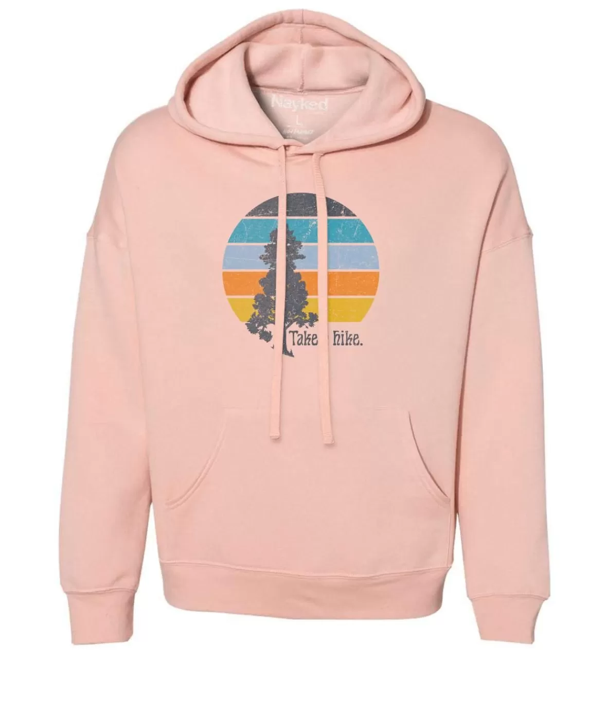 Women'S Ridiculously Soft Graphic Oversized Pullover Sweatshirt | Take A Hike | Nayked Apparel Sale