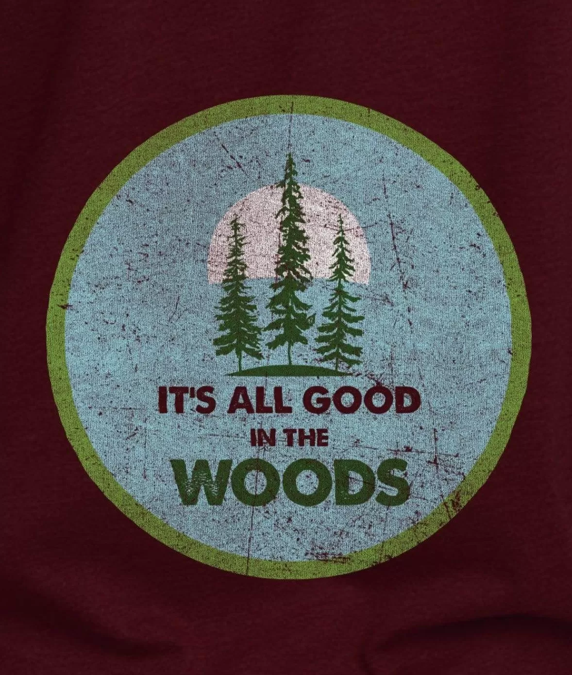 Women'S Ridiculously Soft Graphic Tee | All Good In The Woods | Nayked Apparel Best