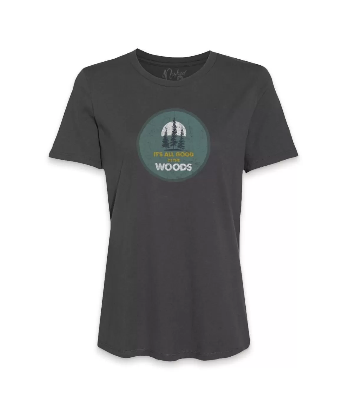 Women'S Ridiculously Soft Graphic Tee | All Good In The Woods | Nayked Apparel Flash Sale
