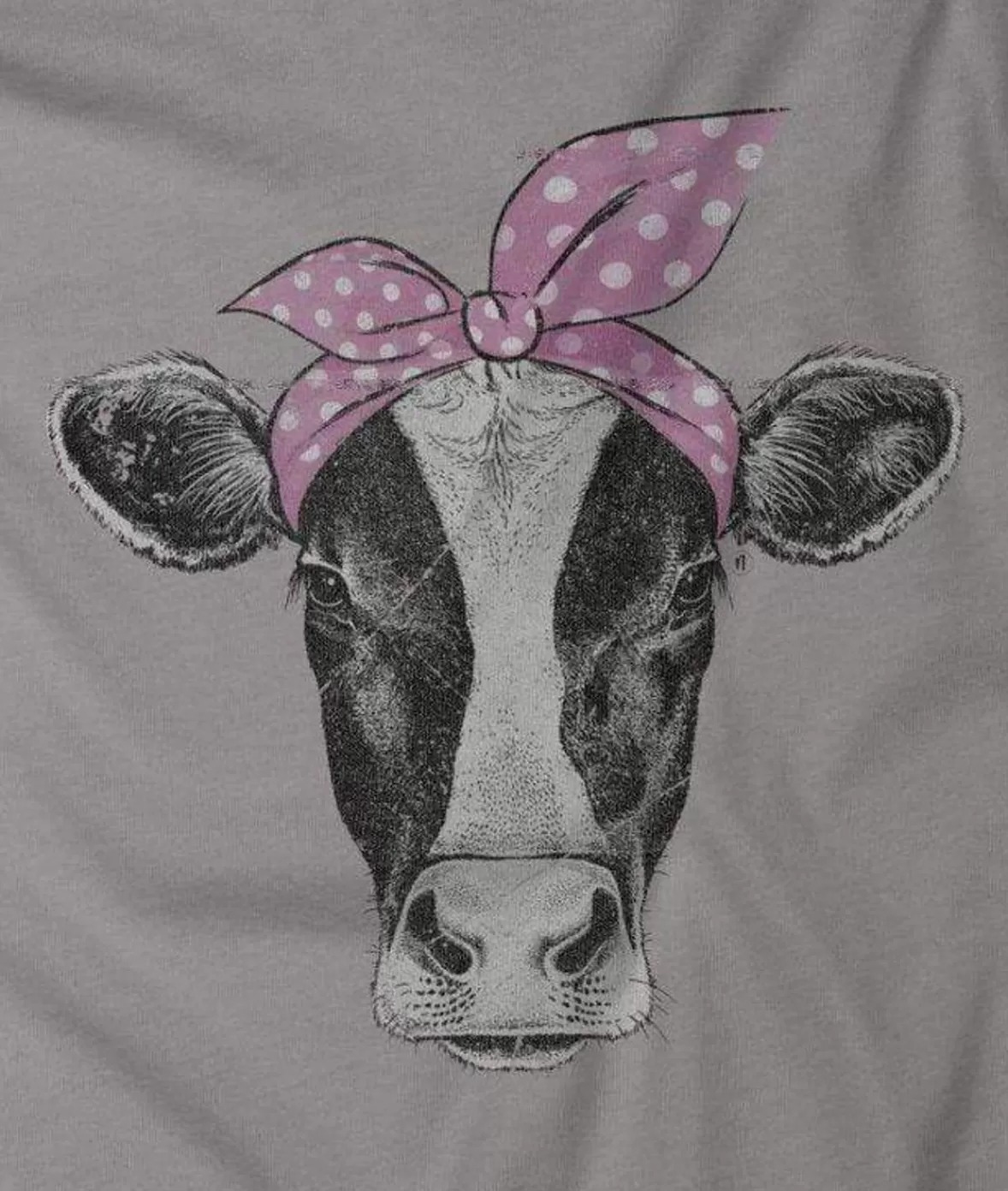 Women'S Ridiculously Soft Graphic Tee | Cow | Nayked Apparel Cheap