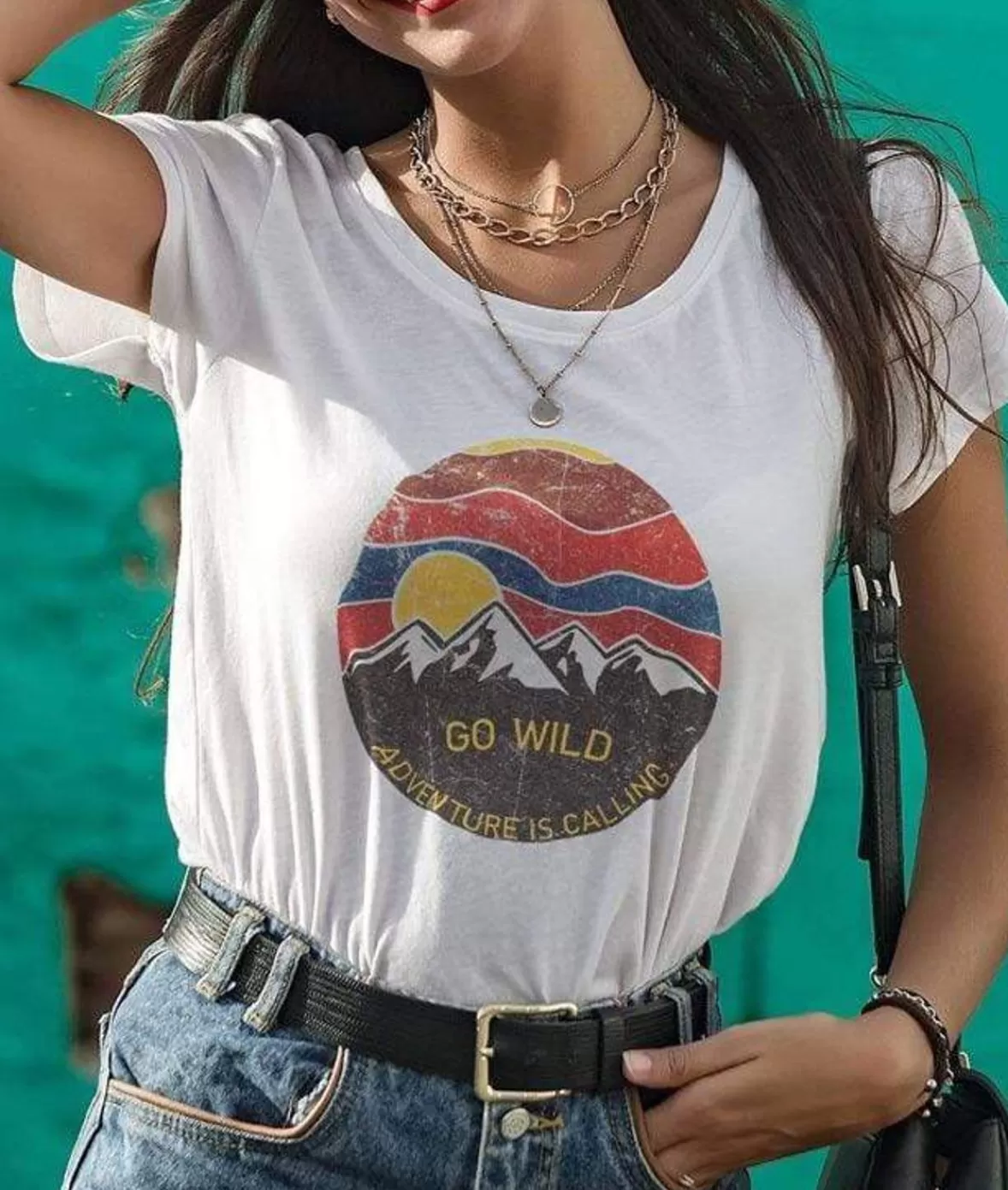 Women'S Ridiculously Soft Graphic Tee | Go Wild | Nayked Apparel Fashion