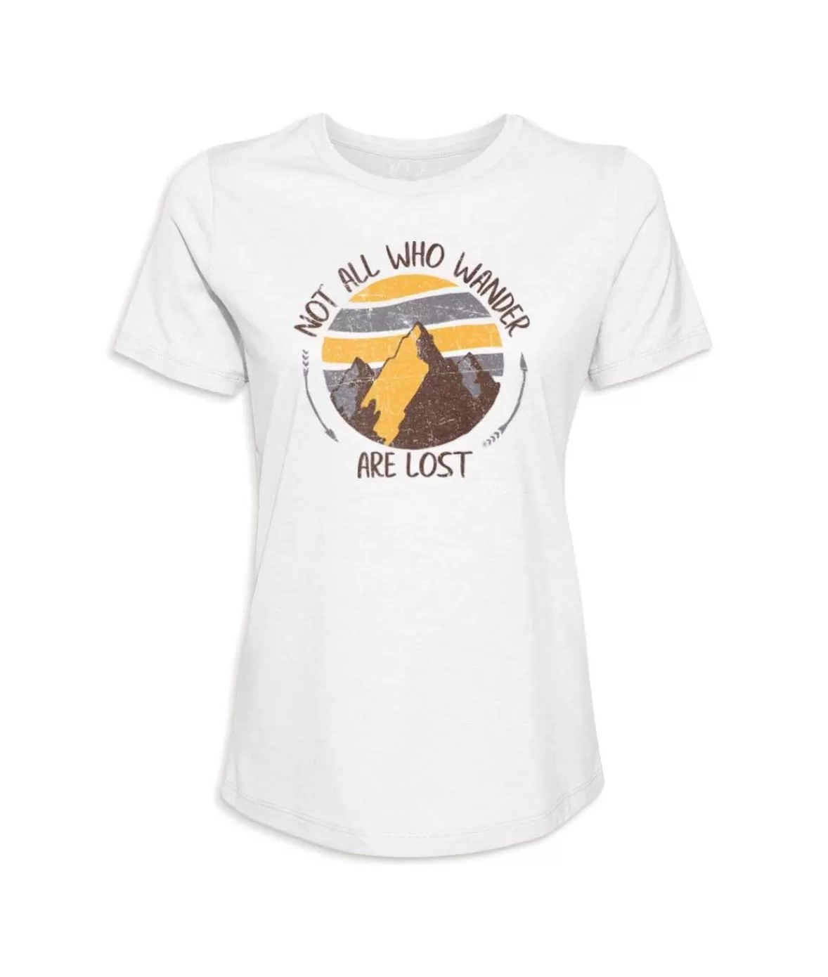 Women'S Ridiculously Soft Graphic Tee | Not All Who Wander Are Lost | Nayked Apparel Outlet