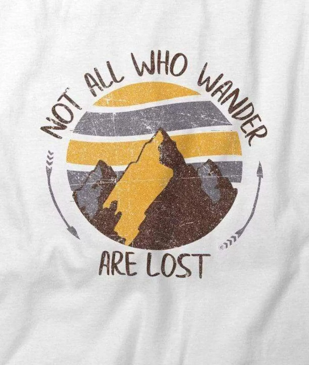 Women'S Ridiculously Soft Graphic Tee | Not All Who Wander Are Lost | Nayked Apparel Fashion
