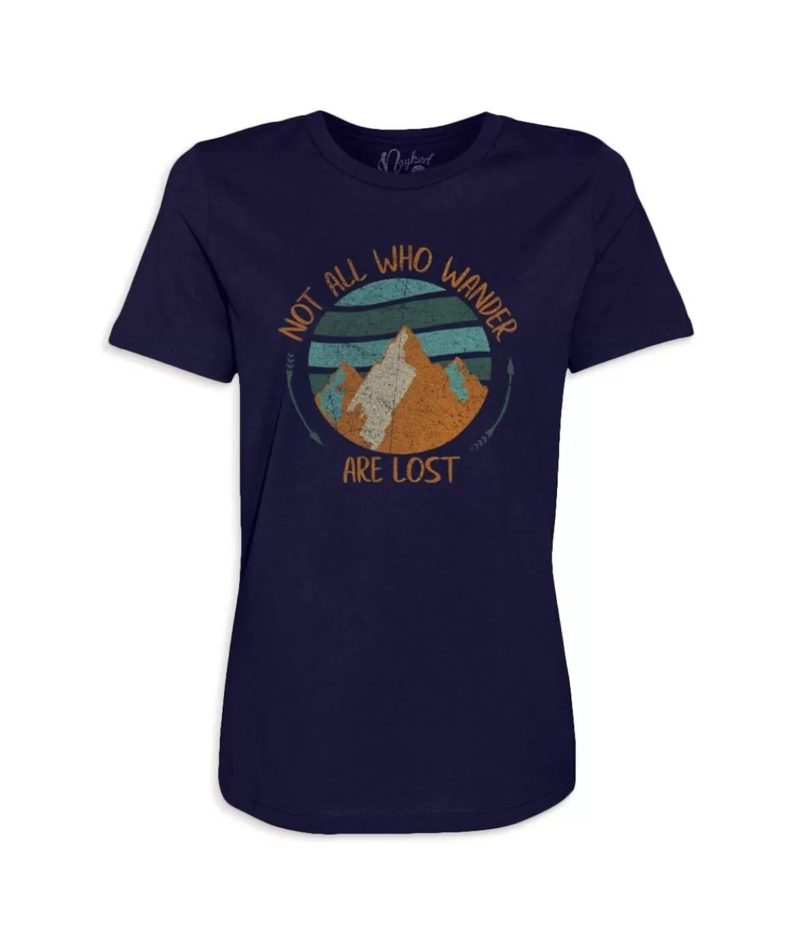 Women'S Ridiculously Soft Graphic Tee | Not All Who Wander Are Lost | Nayked Apparel Outlet