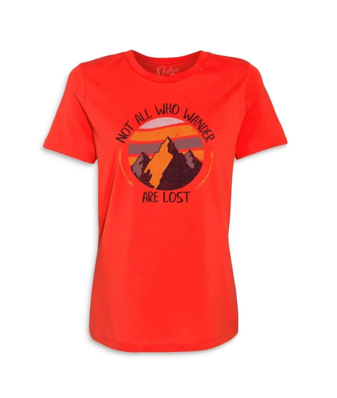 Women'S Ridiculously Soft Graphic Tee | Not All Who Wander Are Lost | Nayked Apparel Outlet