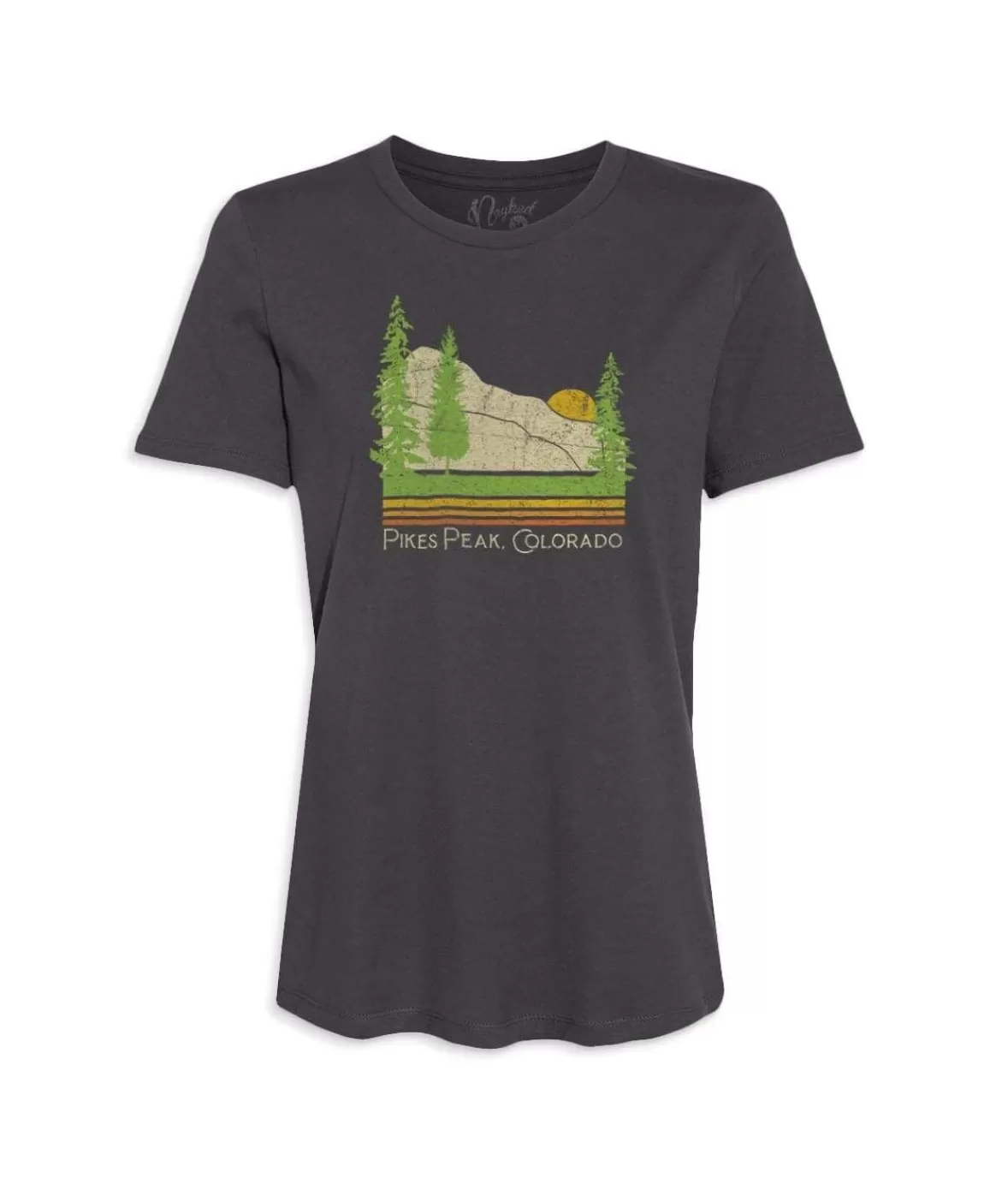 Women'S Ridiculously Soft Graphic Tee | Pike'S Peak | Nayked Apparel Cheap