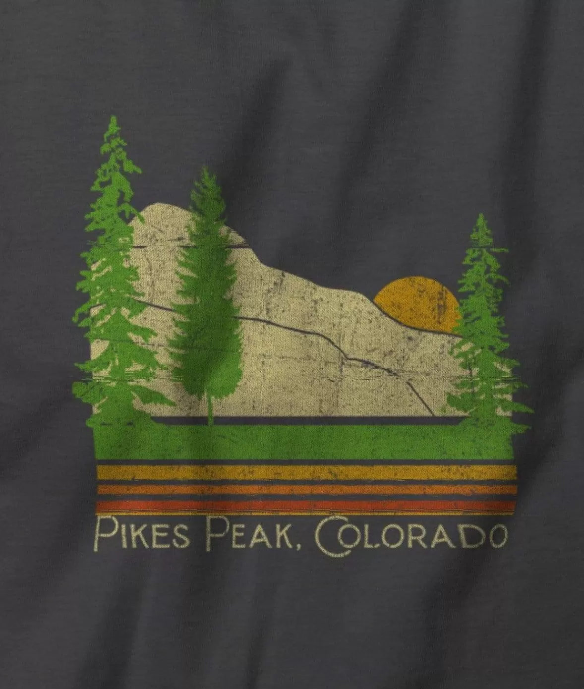 Women'S Ridiculously Soft Graphic Tee | Pike'S Peak | Nayked Apparel Outlet