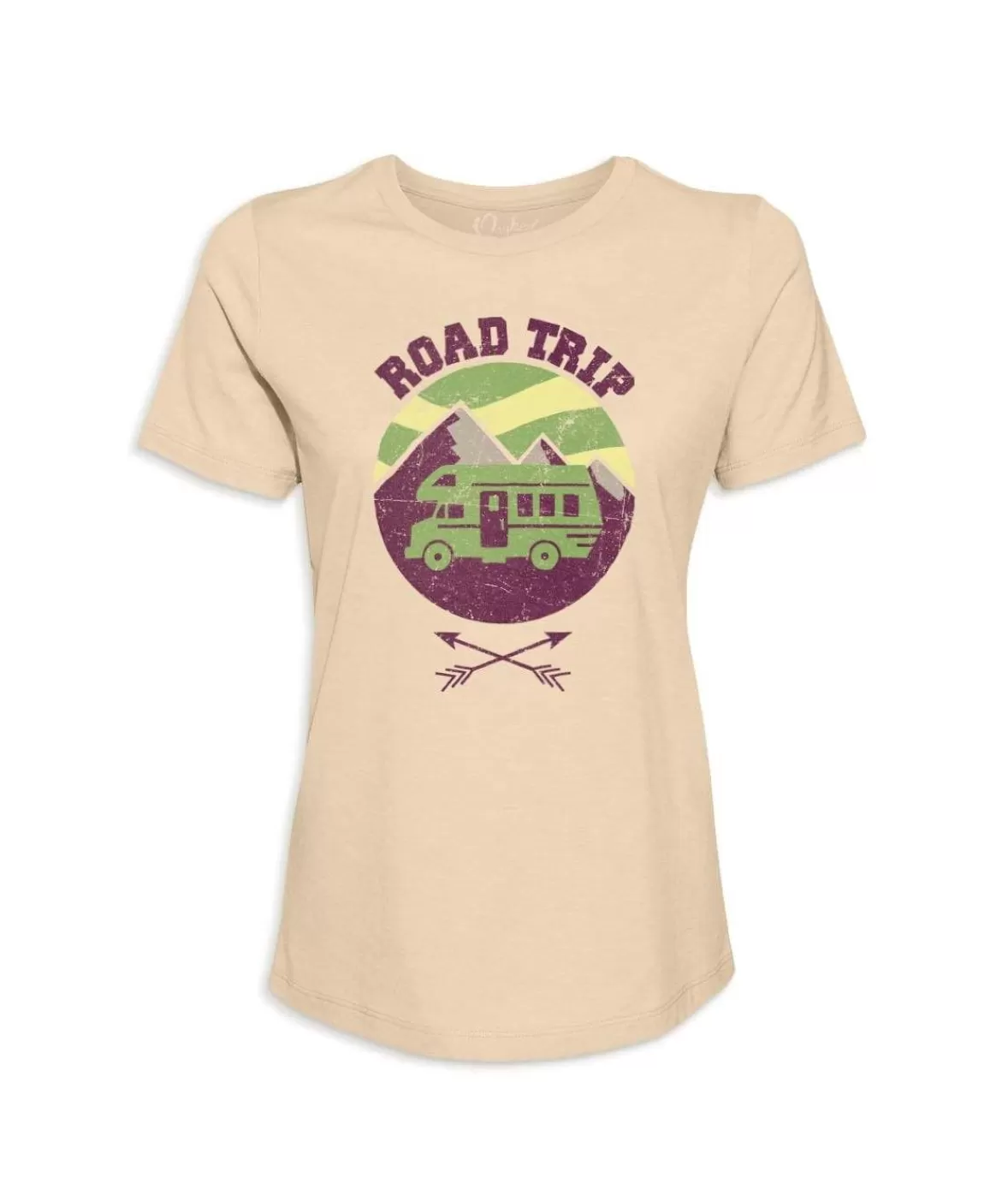 Women'S Ridiculously Soft Graphic Tee | Road Trip | Nayked Apparel Shop