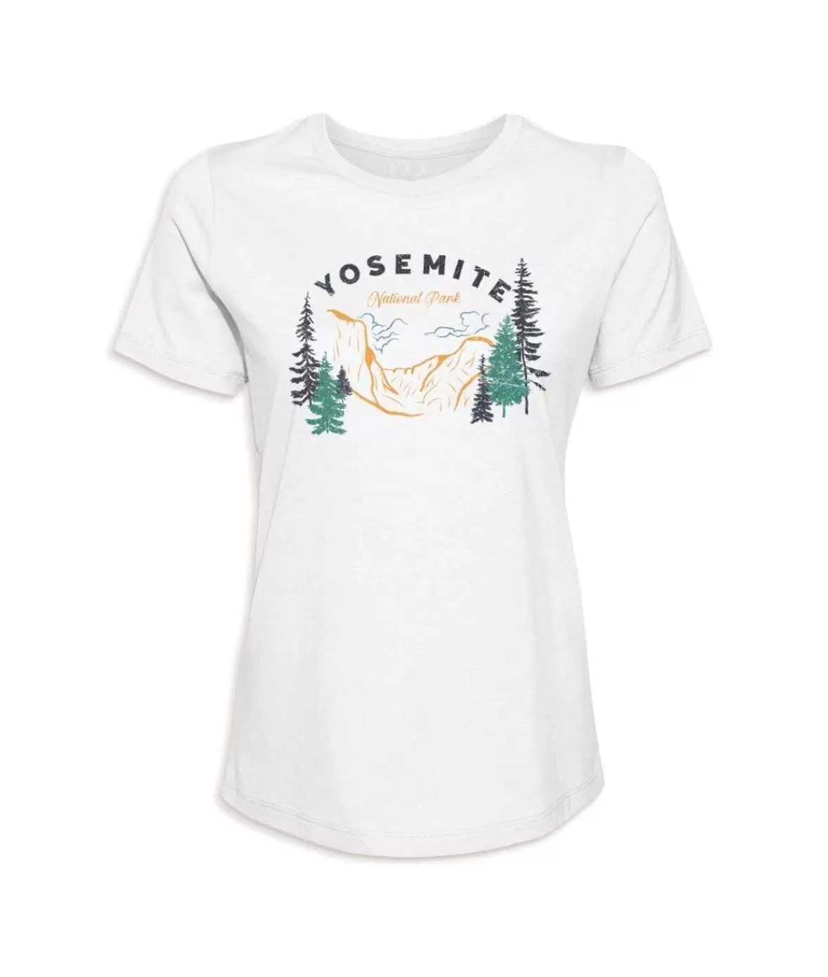 Women'S Ridiculously Soft Graphic Tee | Yosemite National Park | Nayked Apparel Hot