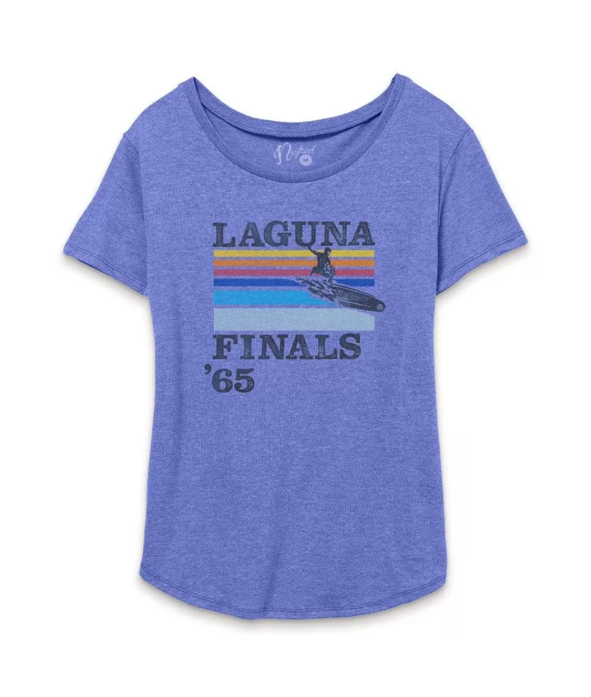 Women'S Ridiculously Soft Graphic Vintage Oversized Tee | Laguna Finals | Nayked Apparel Outlet