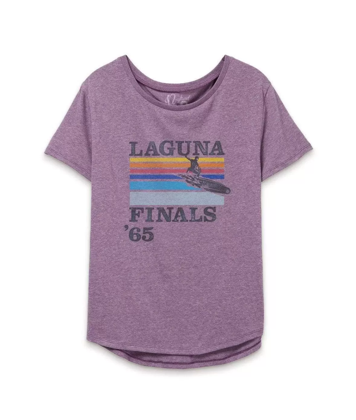 Women'S Ridiculously Soft Graphic Vintage Oversized Tee | Laguna Finals | Nayked Apparel Outlet