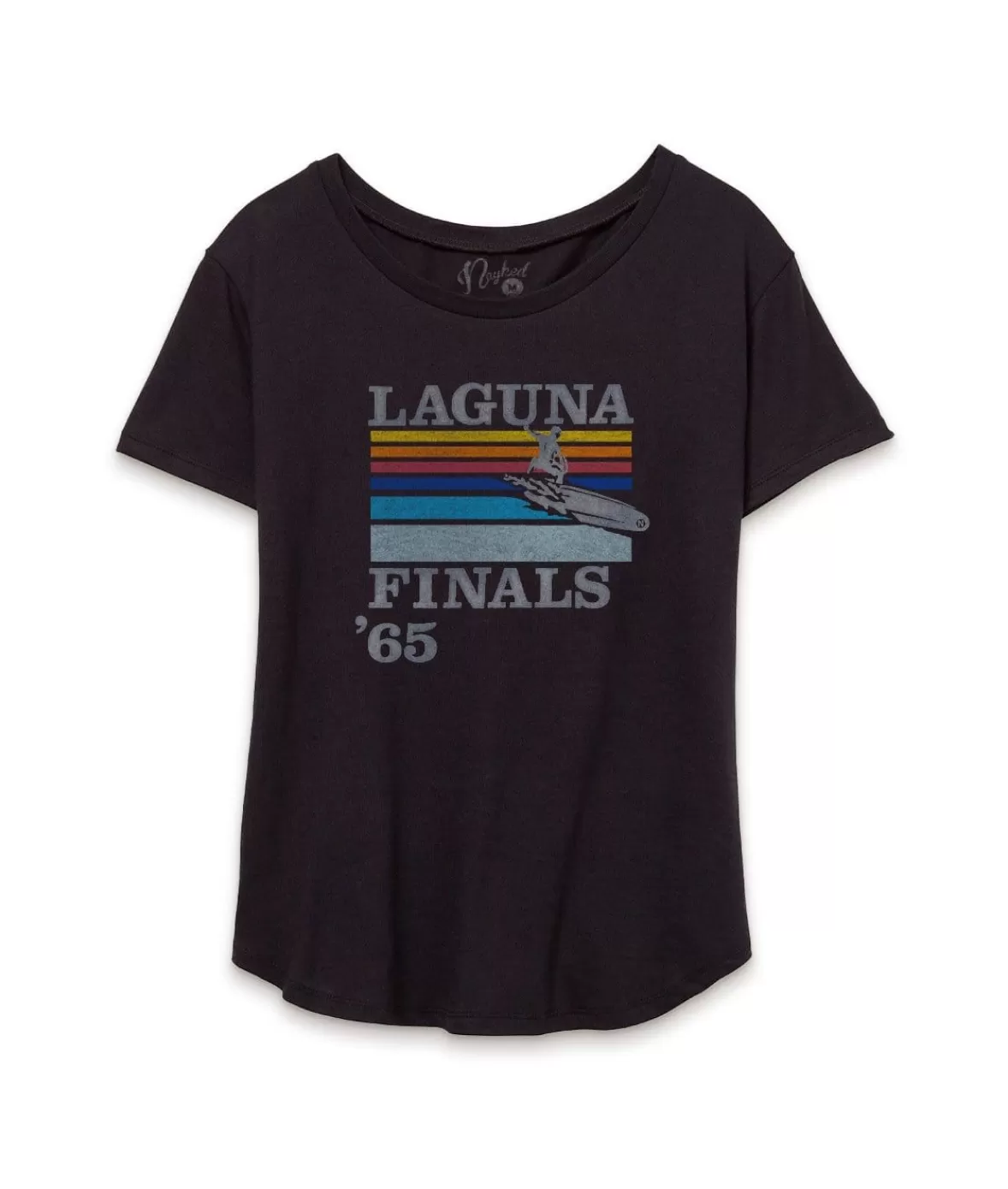 Women'S Ridiculously Soft Graphic Vintage Oversized Tee | Laguna Finals | Nayked Apparel Outlet
