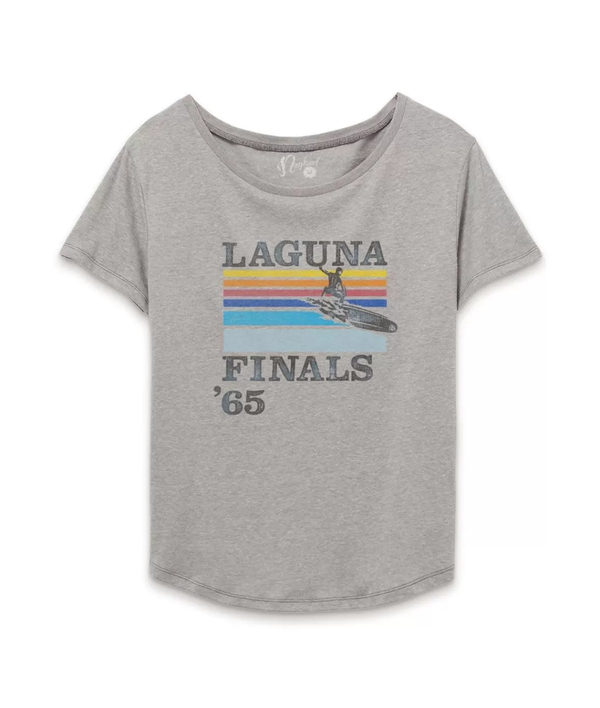 Women'S Ridiculously Soft Graphic Vintage Oversized Tee | Laguna Finals | Nayked Apparel Outlet