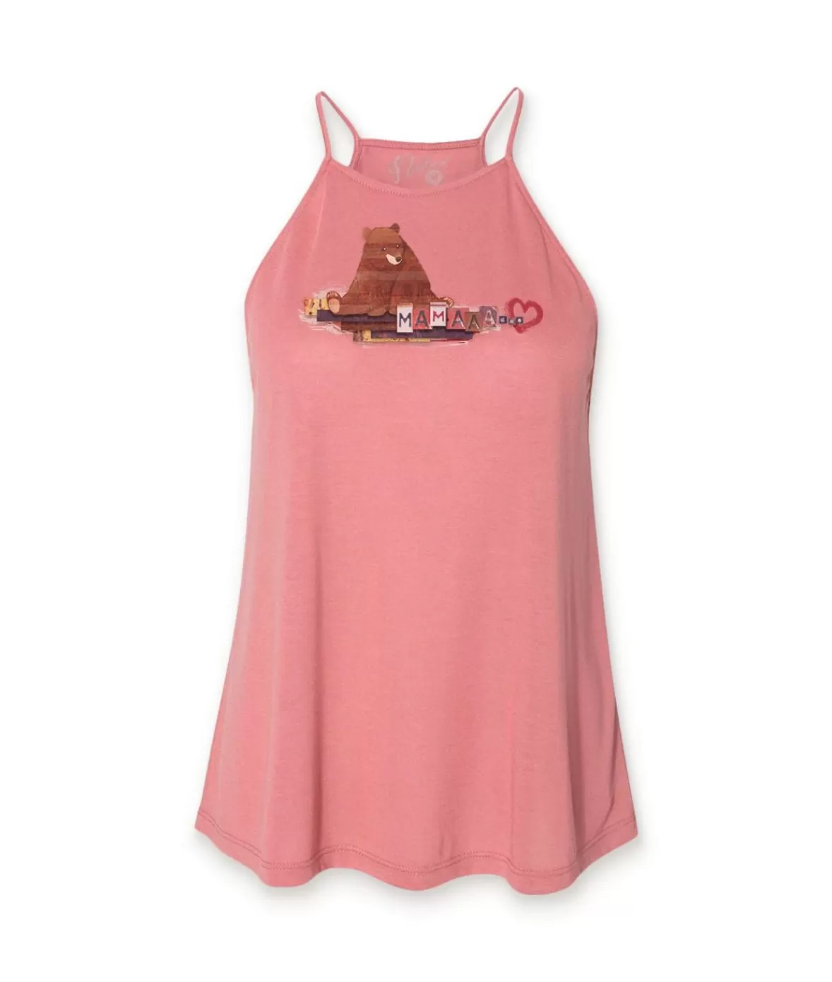 Women'S Ridiculously Soft High Neck Flowy Graphic Tank | License Plate Art: Mama Bear | Nayked Apparel Cheap