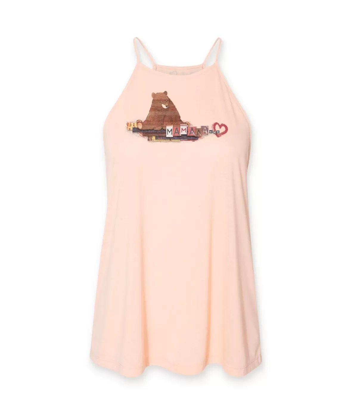Women'S Ridiculously Soft High Neck Flowy Graphic Tank | License Plate Art: Mama Bear | Nayked Apparel Cheap