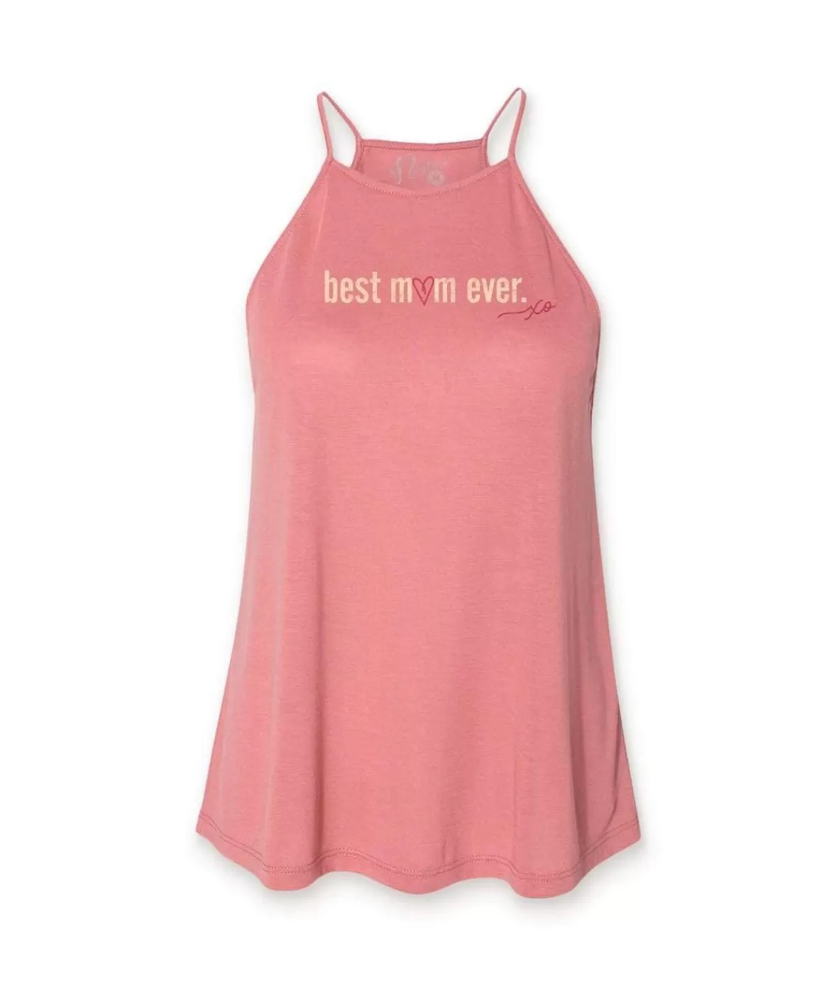 Women'S Ridiculously Soft High Neck Graphic Tank | Best Mom Ever | Nayked Apparel New